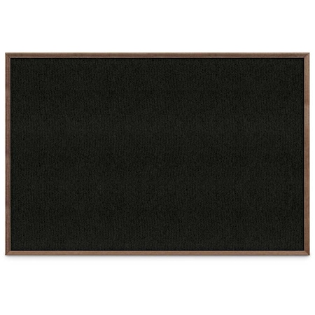 United Visual Products Sliding Door Indoor Enclosed Corkboard, 6 UV9002ACS-SATIN-RUBBER